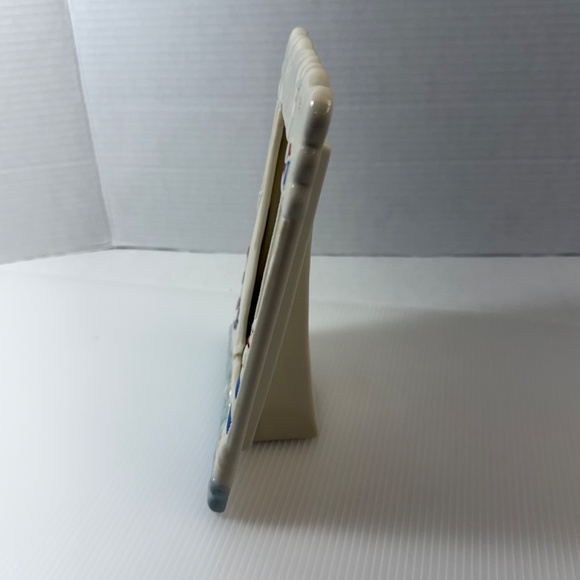 LENOX My Sailboat Frame 4" x 6" photo Beach Nautical White and Gold Porcelain - Picture 2 of 6